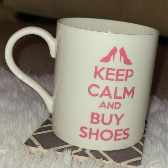Keep Calm & Buy Shoes Coffee Mug - Picture 5 of 7